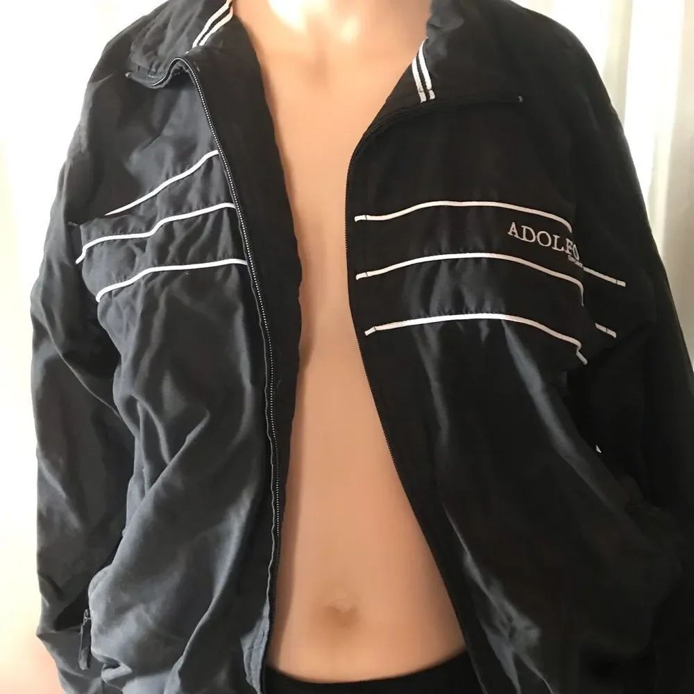 Adolfo  Black Sports Jacket sz. L